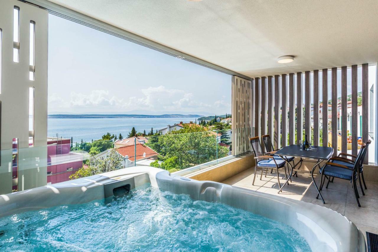 Abalone Apartments Dramalj Kültér fotó