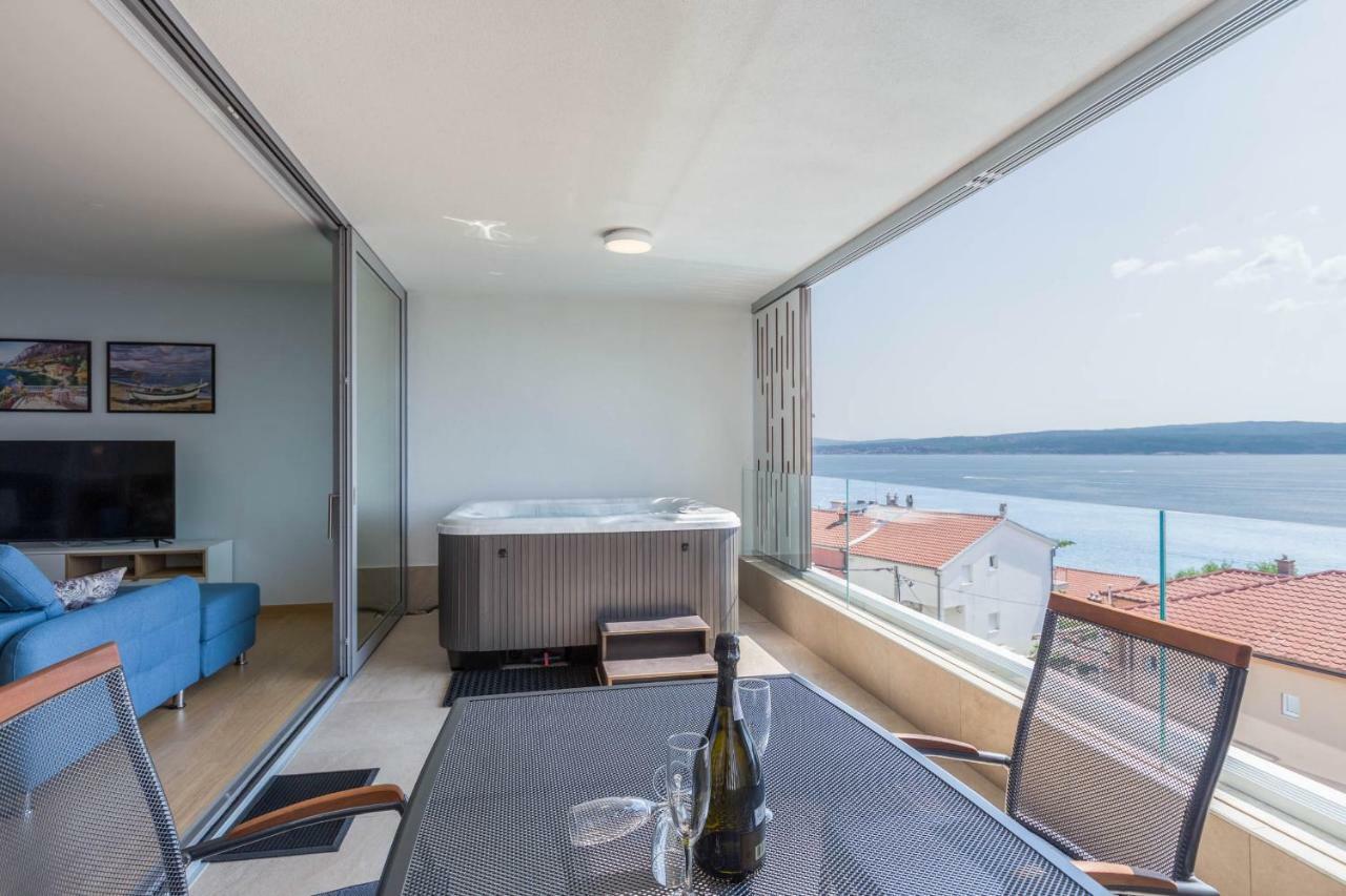 Abalone Apartments Dramalj Kültér fotó