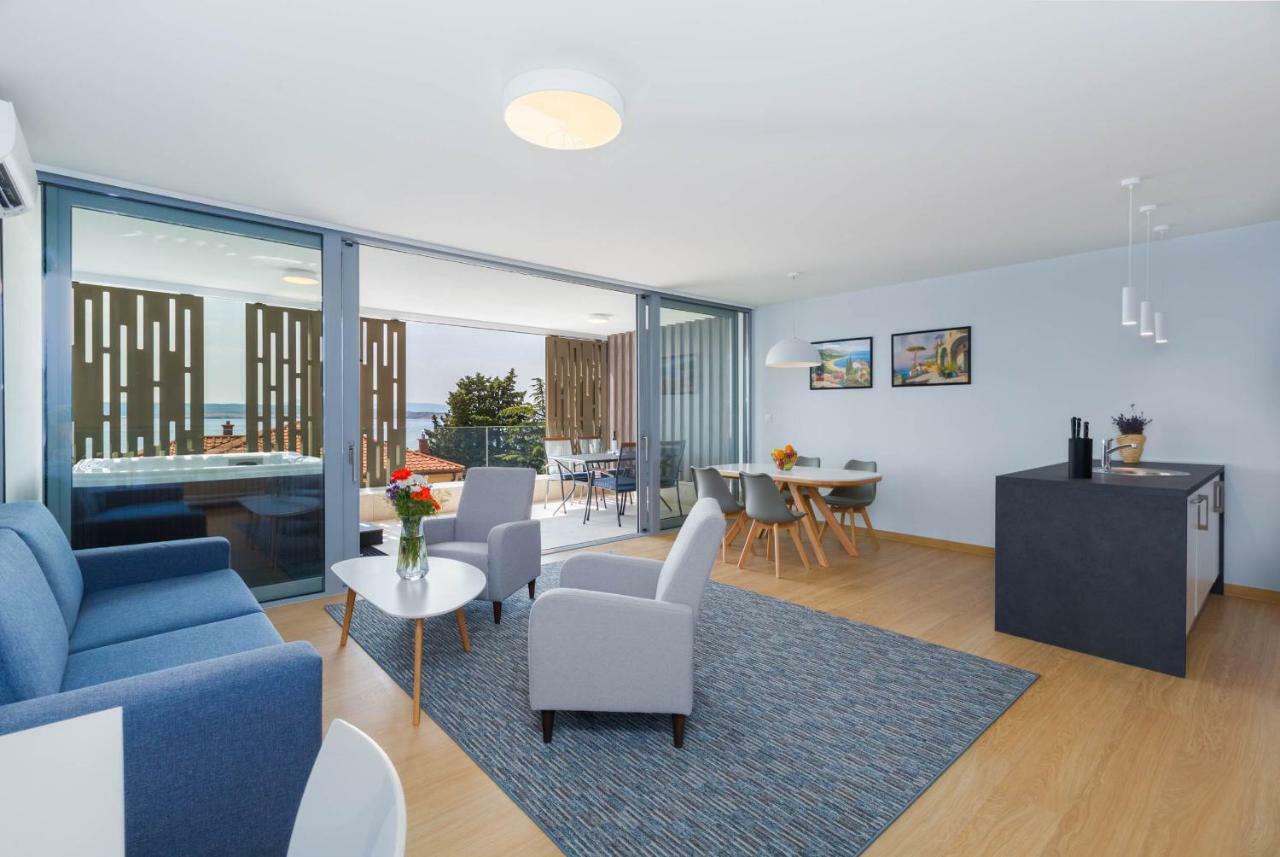 Abalone Apartments Dramalj Kültér fotó