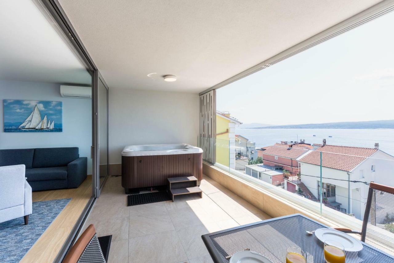 Abalone Apartments Dramalj Kültér fotó