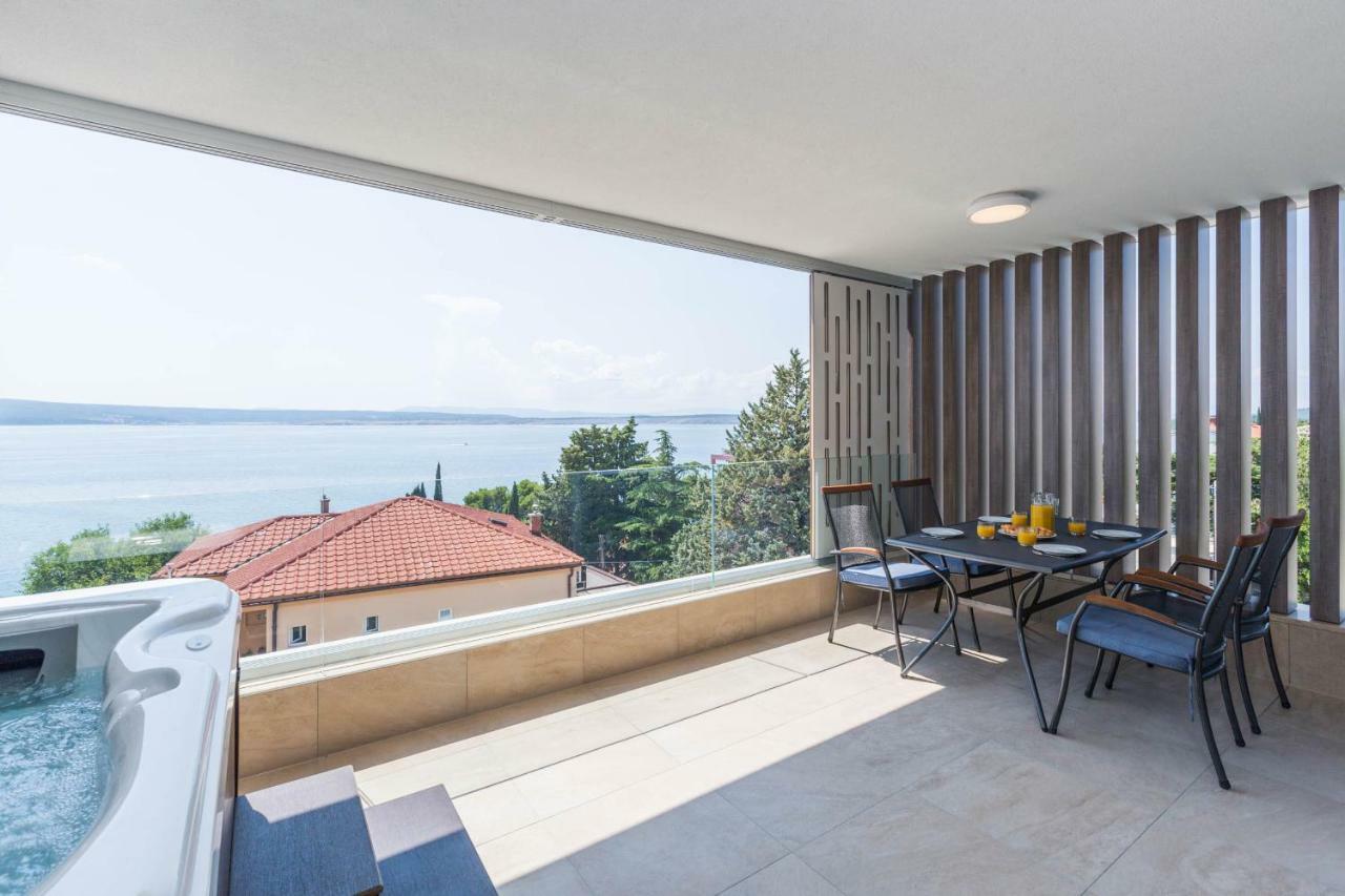 Abalone Apartments Dramalj Kültér fotó